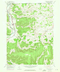 Download a high-resolution, GPS-compatible USGS topo map for Jackson Summit, PA (1971 edition)