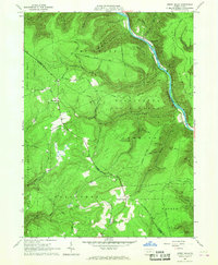 Download a high-resolution, GPS-compatible USGS topo map for Jersey Mills, PA (1967 edition)