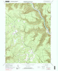 Download a high-resolution, GPS-compatible USGS topo map for Jersey Mills, PA (1990 edition)
