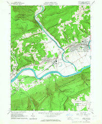 Download a high-resolution, GPS-compatible USGS topo map for Jersey Shore, PA (1967 edition)