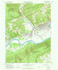 Download a high-resolution, GPS-compatible USGS topo map for Jersey Shore, PA (1973 edition)