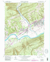 Download a high-resolution, GPS-compatible USGS topo map for Jersey Shore, PA (1986 edition)
