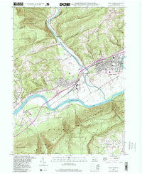 Download a high-resolution, GPS-compatible USGS topo map for Jersey Shore, PA (1999 edition)