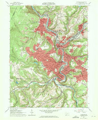 Download a high-resolution, GPS-compatible USGS topo map for Johnstown, PA (1971 edition)