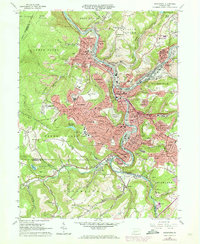 Download a high-resolution, GPS-compatible USGS topo map for Johnstown, PA (1973 edition)