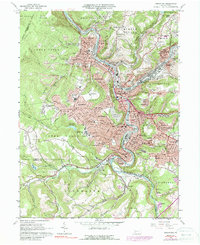 Download a high-resolution, GPS-compatible USGS topo map for Johnstown, PA (1988 edition)