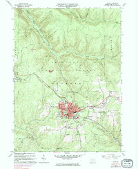 Download a high-resolution, GPS-compatible USGS topo map for Kane, PA (1983 edition)