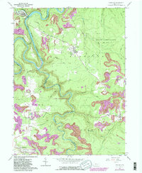 Download a high-resolution, GPS-compatible USGS topo map for Karthaus, PA (1982 edition)