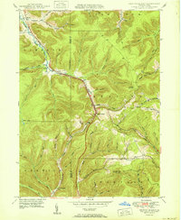 Download a high-resolution, GPS-compatible USGS topo map for Keating Summit, PA (1950 edition)