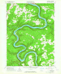 Download a high-resolution, GPS-compatible USGS topo map for Kennerdell, PA (1965 edition)