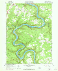 Download a high-resolution, GPS-compatible USGS topo map for Kennerdell, PA (1973 edition)