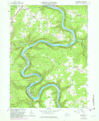 Download a high-resolution, GPS-compatible USGS topo map for Kennerdell, PA (1982 edition)