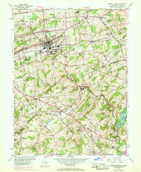 Download a high-resolution, GPS-compatible USGS topo map for Kennett Square, PA (1969 edition)
