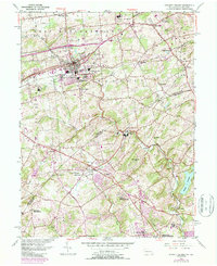 Download a high-resolution, GPS-compatible USGS topo map for Kennett Square, PA (1987 edition)