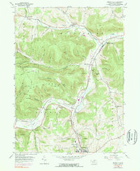 Download a high-resolution, GPS-compatible USGS topo map for Kenneyville, PA (1971 edition)