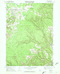 Download a high-resolution, GPS-compatible USGS topo map for Kersey, PA (1972 edition)