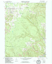 Download a high-resolution, GPS-compatible USGS topo map for Kersey, PA (1994 edition)