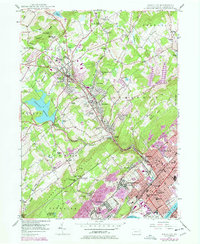 Download a high-resolution, GPS-compatible USGS topo map for Kingston, PA (1977 edition)