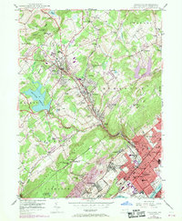 Download a high-resolution, GPS-compatible USGS topo map for Kingston, PA (1969 edition)