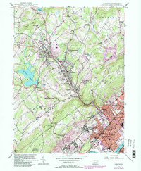 Download a high-resolution, GPS-compatible USGS topo map for Kingston, PA (1984 edition)