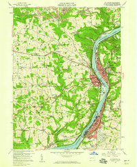 Download a high-resolution, GPS-compatible USGS topo map for Kittanning, PA (1959 edition)