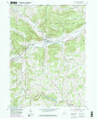 Download a high-resolution, GPS-compatible USGS topo map for Knoxville, PA (1980 edition)