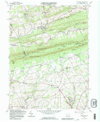 Download a high-resolution, GPS-compatible USGS topo map for Kunkletown, PA (1995 edition)