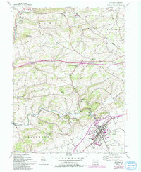 Download a high-resolution, GPS-compatible USGS topo map for Kutztown, PA (1994 edition)