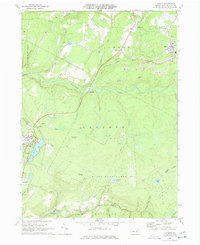 Download a high-resolution, GPS-compatible USGS topo map for LaPorte, PA (1977 edition)