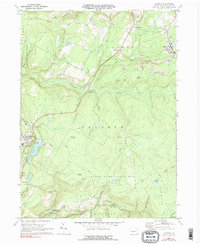Download a high-resolution, GPS-compatible USGS topo map for LaPorte, PA (1981 edition)