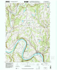 Download a high-resolution, GPS-compatible USGS topo map for Laceyville, PA (1999 edition)