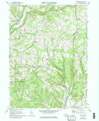 Download a high-resolution, GPS-compatible USGS topo map for Lairdsville, PA (1978 edition)