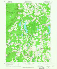 Download a high-resolution, GPS-compatible USGS topo map for Lake Ariel, PA (1967 edition)