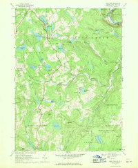preview thumbnail of historical topo map of Wayne County, PA in 1968