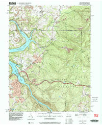 Download a high-resolution, GPS-compatible USGS topo map for Lake Lynn, PA (2000 edition)