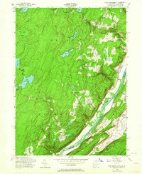 Download a high-resolution, GPS-compatible USGS topo map for Lake Maskenozha, PA (1964 edition)