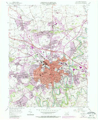 Download a high-resolution, GPS-compatible USGS topo map for Lancaster, PA (1987 edition)