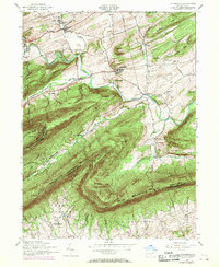 Download a high-resolution, GPS-compatible USGS topo map for Landisburg, PA (1970 edition)