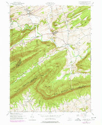 Download a high-resolution, GPS-compatible USGS topo map for Landisburg, PA (1978 edition)