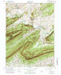 Download a high-resolution, GPS-compatible USGS topo map for Landisburg, PA (1984 edition)