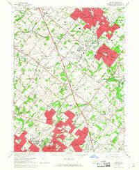 Download a high-resolution, GPS-compatible USGS topo map for Lansdale, PA (1968 edition)