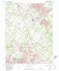 Download a high-resolution, GPS-compatible USGS topo map for Lansdale, PA (1974 edition)