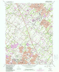 Download a high-resolution, GPS-compatible USGS topo map for Lansdale, PA (1988 edition)