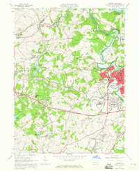 Download a high-resolution, GPS-compatible USGS topo map for Latrobe, PA (1965 edition)