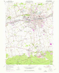 Download a high-resolution, GPS-compatible USGS topo map for Lebanon, PA (1976 edition)