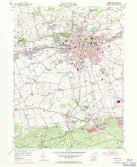 Download a high-resolution, GPS-compatible USGS topo map for Lebanon, PA (1971 edition)