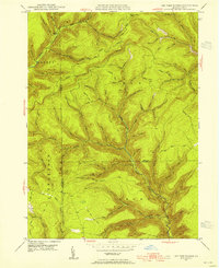 Download a high-resolution, GPS-compatible USGS topo map for Lee Fire Tower, PA (1954 edition)
