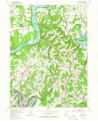 Download a high-resolution, GPS-compatible USGS topo map for Leechburg, PA (1966 edition)