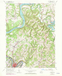 Download a high-resolution, GPS-compatible USGS topo map for Leechburg, PA (1970 edition)