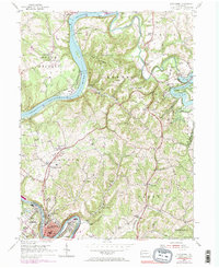 Download a high-resolution, GPS-compatible USGS topo map for Leechburg, PA (1983 edition)